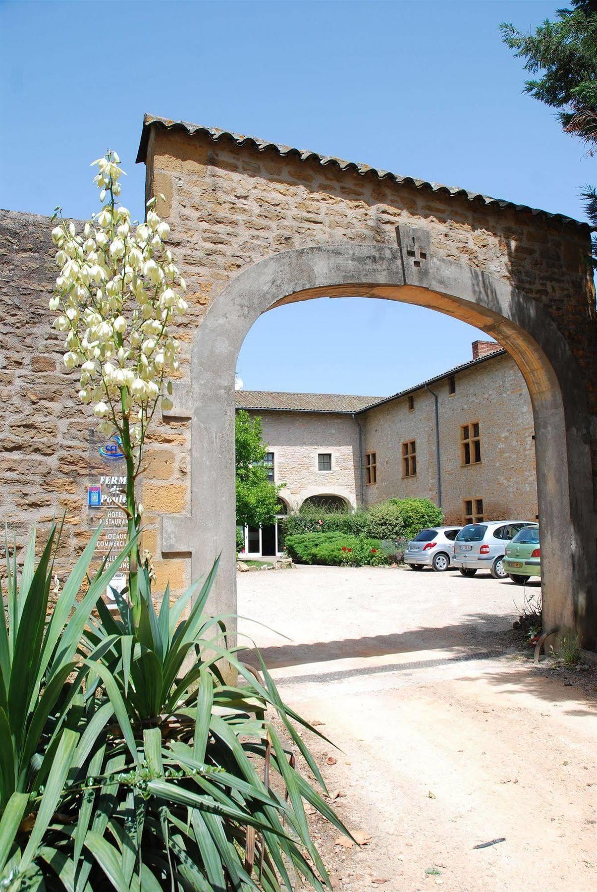 Demeures Et Chateaux L'Abbaye Caladoise - Anciennement Hostellerie Ferme Du Poulet Villefranche-sur-Saone Luaran gambar